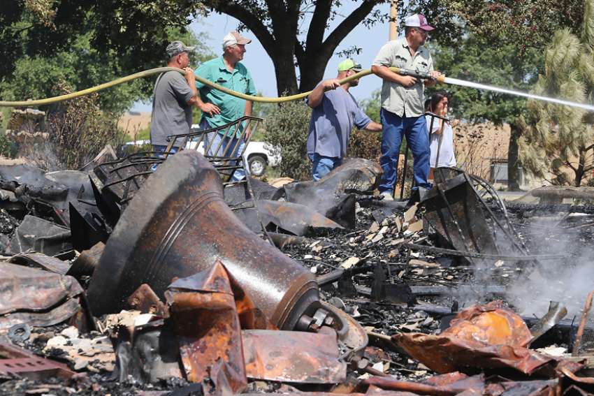 Fire destroys 'treasured' historic Catholic church in Texas