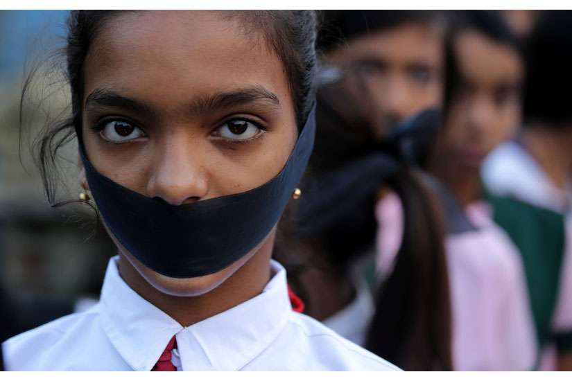 Blind students among thousands protesting rape of elderly nun in India