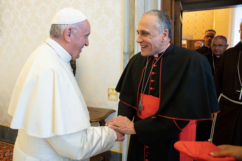 After meeting Pope, head of U.S. bishops says he's hopeful about addressing abuse crisis