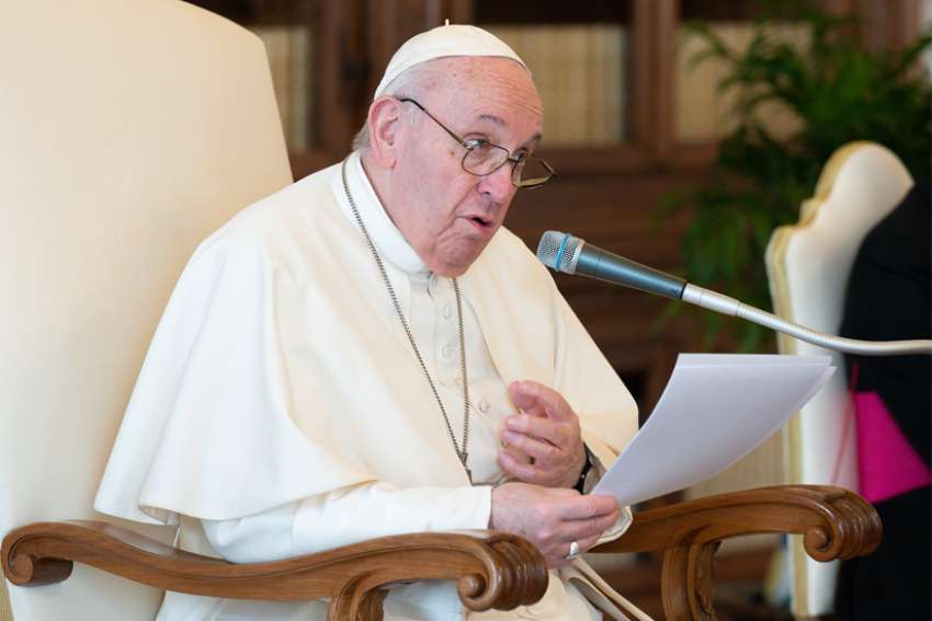 Gift of the Holy Spirit connects people to Christ, Pope Francis says at audience