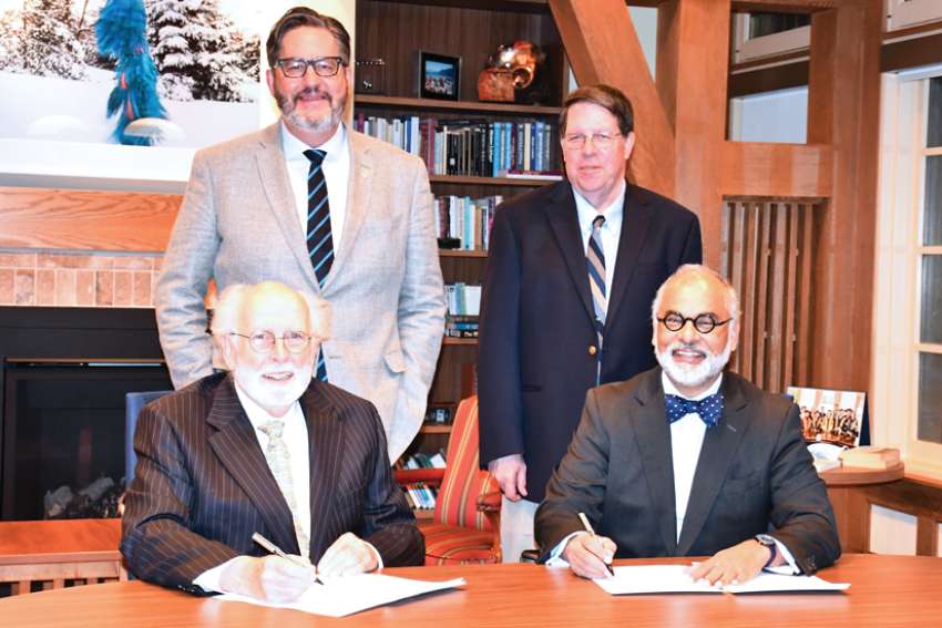 Regis College, St. Mike’s join forces