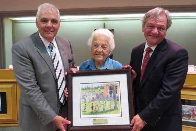 Dufferin-Peel Catholic board honours Mayor Hazel McCallion