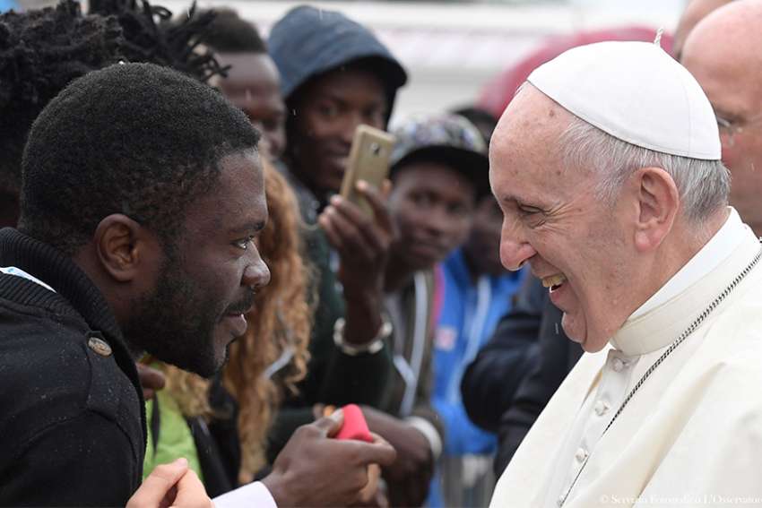 You can't change politics watching from a balcony, Pope Francis says