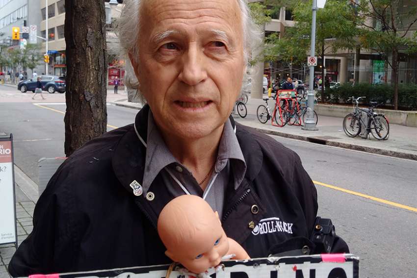Ottawa abortion protester arrested under ‘bubble zone’ law