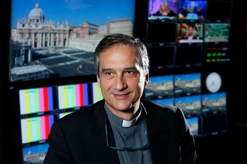 Pope accepts resignation of communications prefect