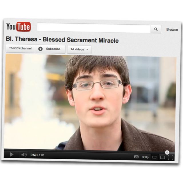 Spreading the Gospel message via YouTube
