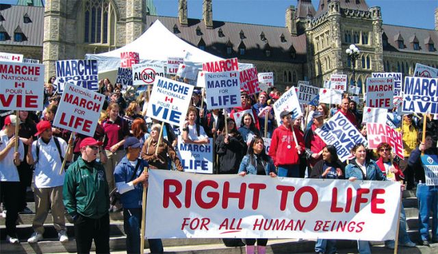 March targets abortion drug