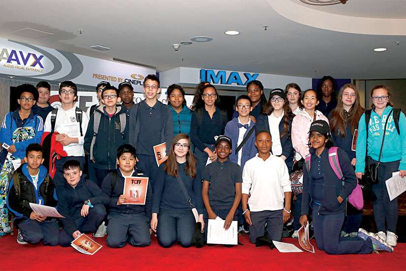 TCDSB student filmmakers received red carpet treatment for their films