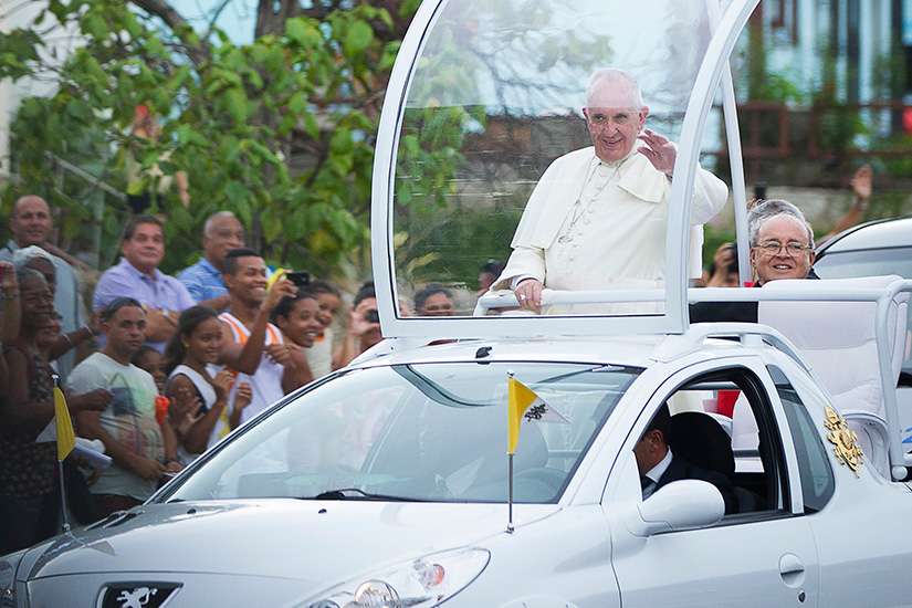 With Pope's arrival, 'God has his hand in Cuba'