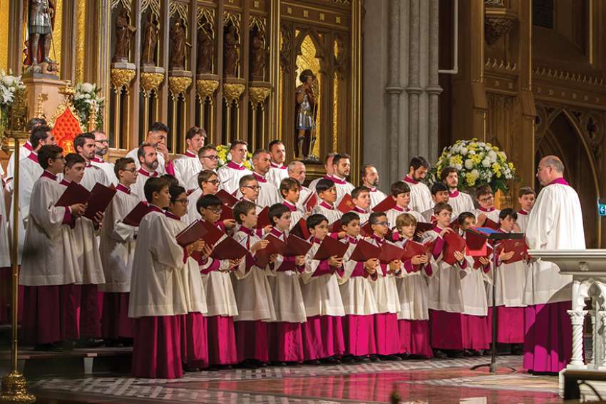 Sistine Choir strikes right chord in Canada
