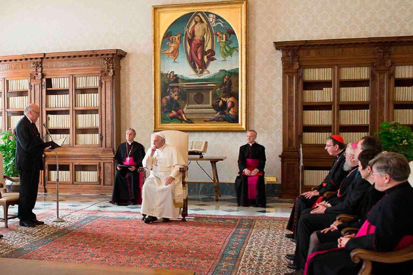 Issues of marriage, sexuality should not threaten ecumenism, says Pope