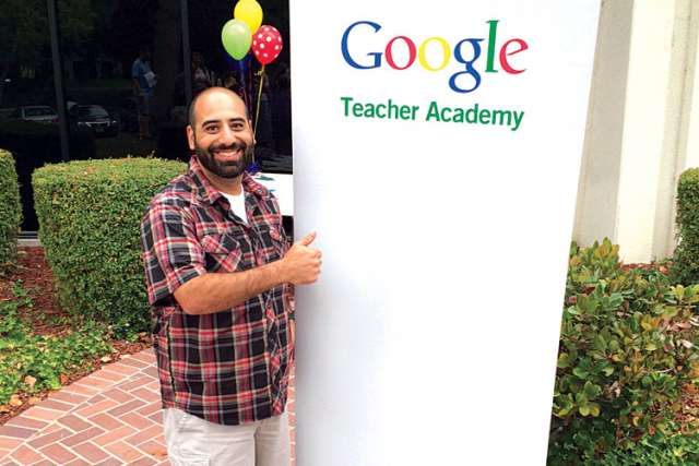 Google-certified teacher takes learning to a new level