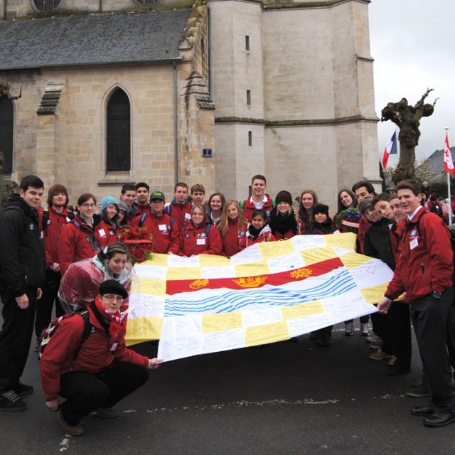 Students get up close, personal at Vimy Ridge