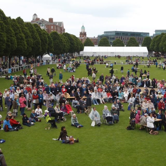 Young people at eucharistic congress bring legacy of World Youth Day 