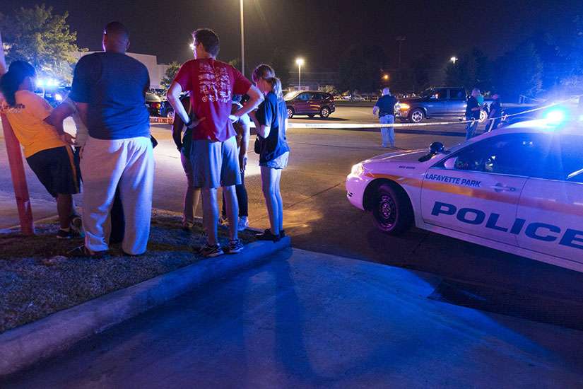 Lafayette bishop offers prayers in wake of theatre shooting