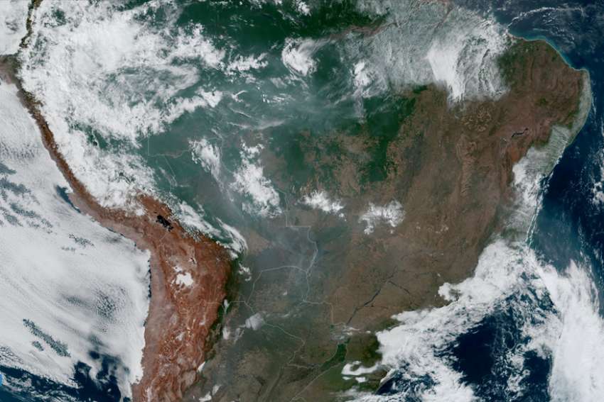 Pope Francis joins bishops urging action to save burning Amazon rainforest