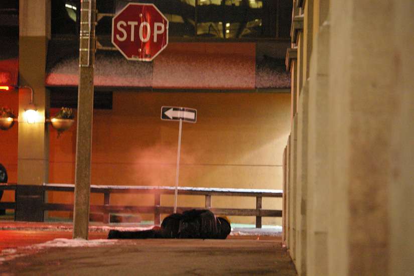 Collins calls for leadership to end homelessness