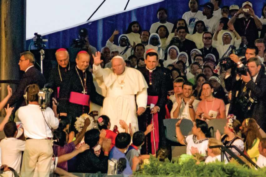 The Register Archives: Ailing Pope lives up to his WYD promise