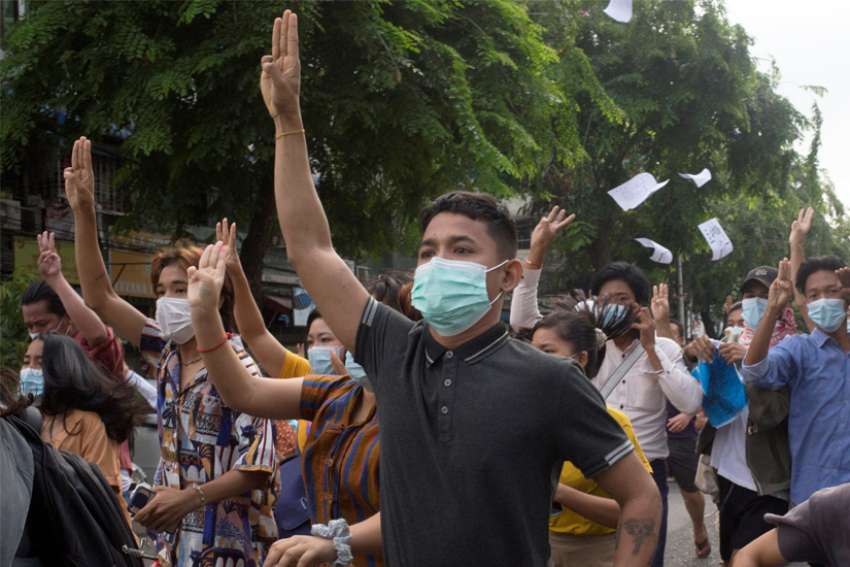 Third Catholic church in eastern Myanmar hit by military strikes