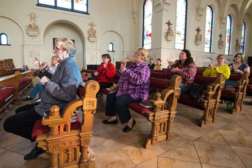 Stations of the Cross for deaf help them follow the Passion
