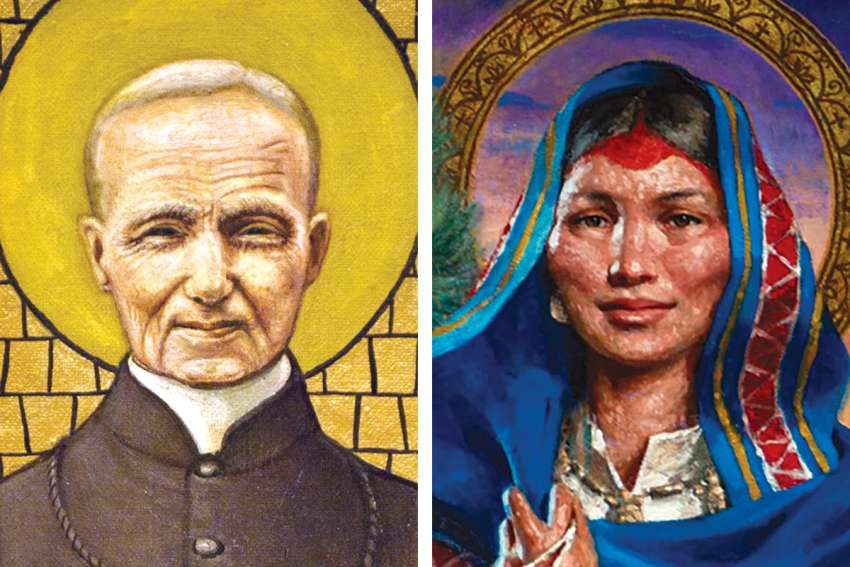 Pope Benedict canonized two Canadians