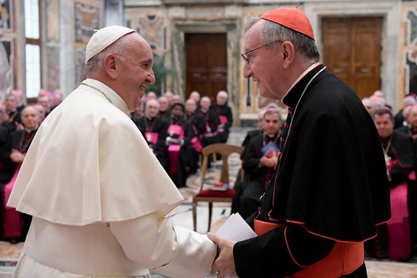 Pope Francis serene despite 'pain' over Vigano's testimony, cardinal says
