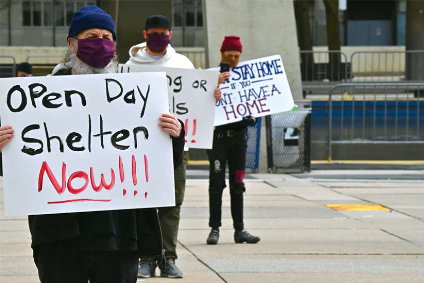 Homeless advocates make a plea for help