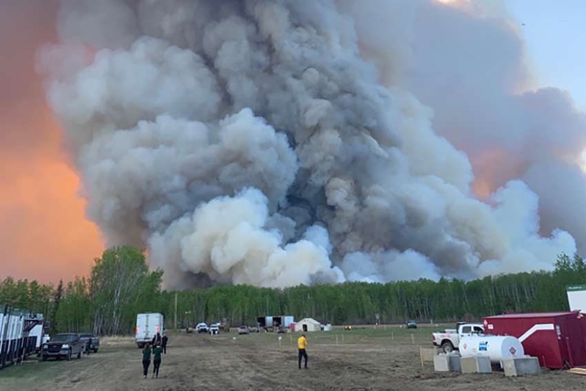 Faith sustains northern Alberta residents who fled wildfires