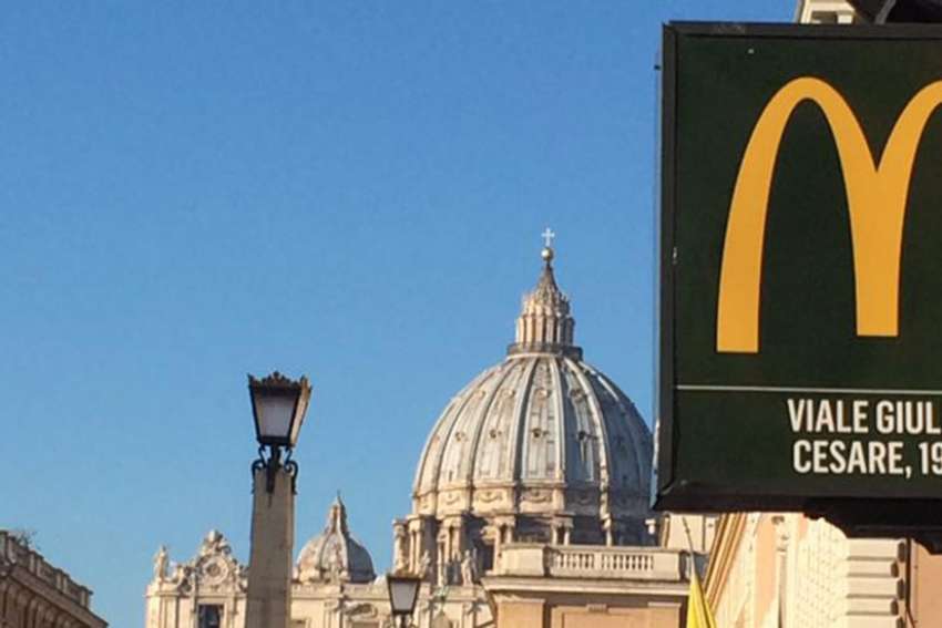 McDonald's near Vatican opens to mixed reactions