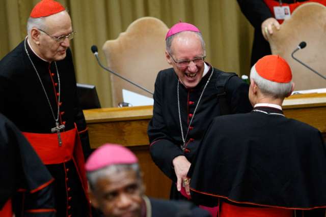 Gospel is joyful path, not burdensome rules, Durocher tells Synod