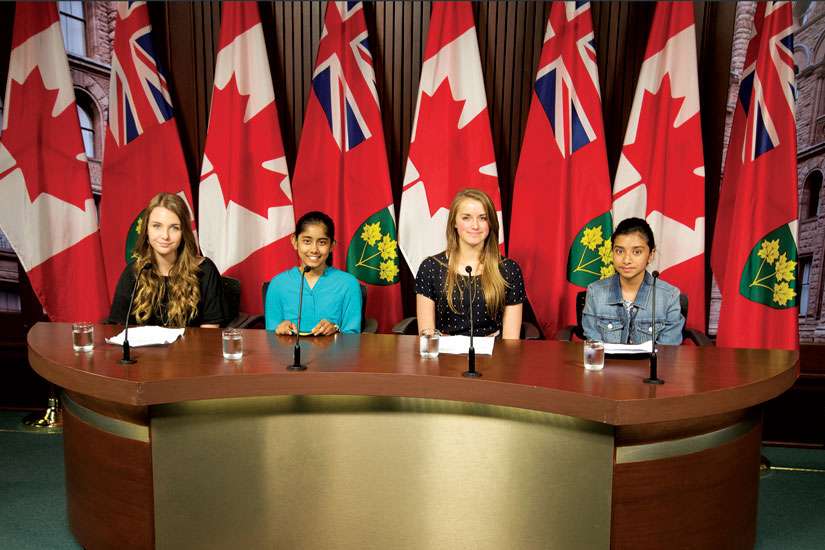 Program aims to include girls in politics