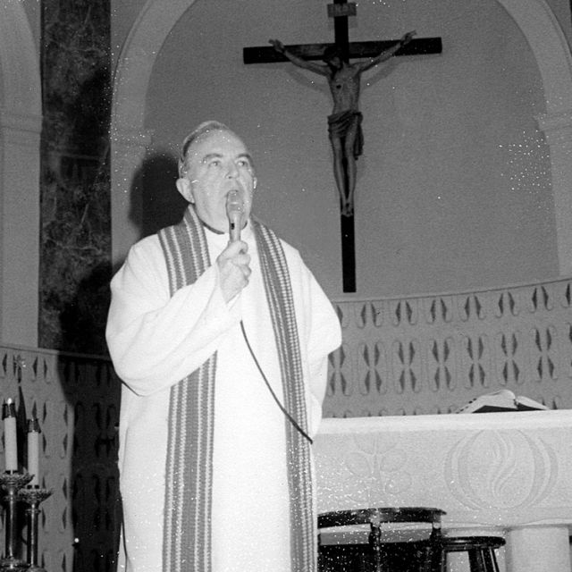 Fr. Tom McKillop's passion was for youth ministry