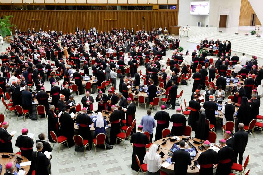 Synod participants discuss formation, building a welcoming church