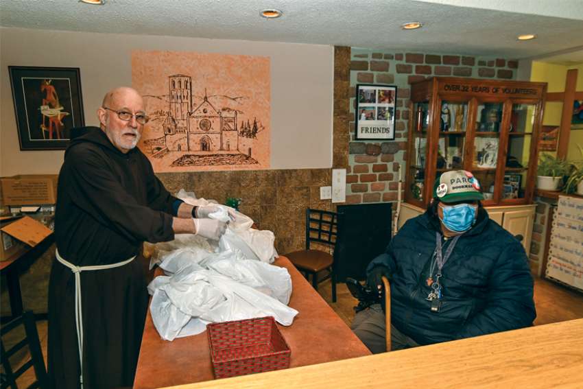 St. Francis Table support down due to coronavirus