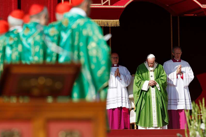 Pope's favourability numbers down, and worse for handling of abuse, Pew Research polls show
