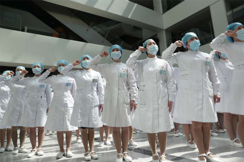 Pope Francis to nurses, midwives: 'Thank you for your service to humanity'
