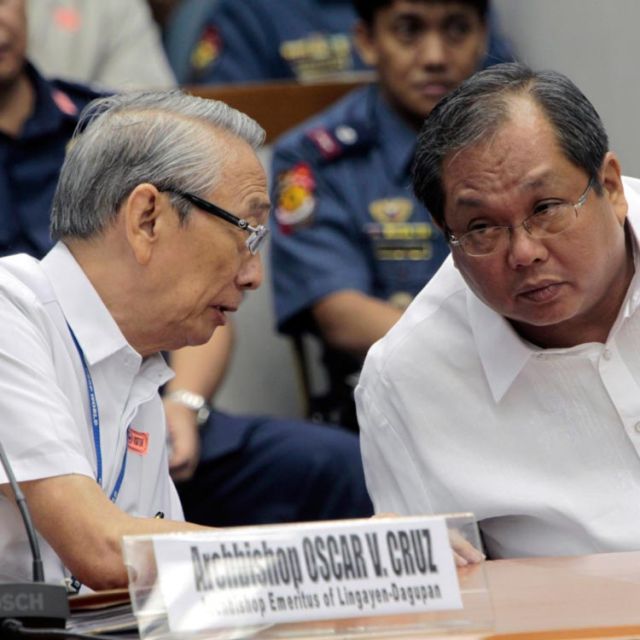 Retired Archbishop Oscar Cruz to continue anti-gambling drive despite death threats 