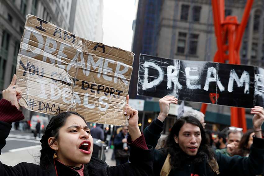 Court blocks Trump administration's effort to end DACA in March
