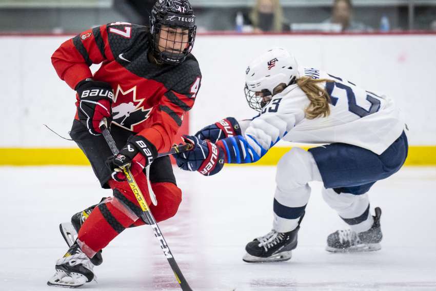 Emma Venusio shines on ice and off