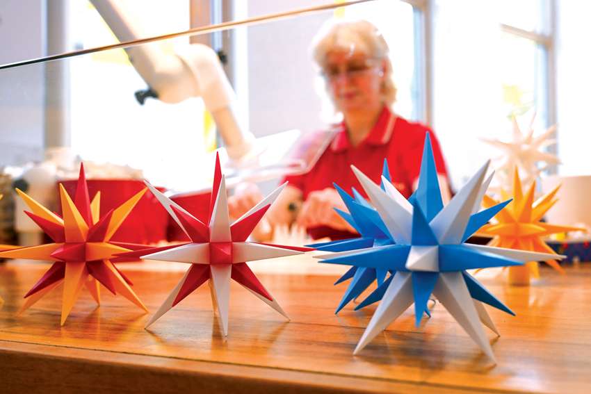 125 Christmases for Moravian star factory
