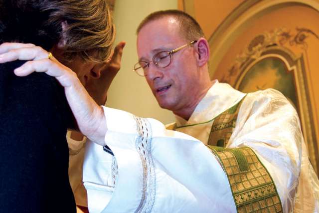 German priest influenced conversion