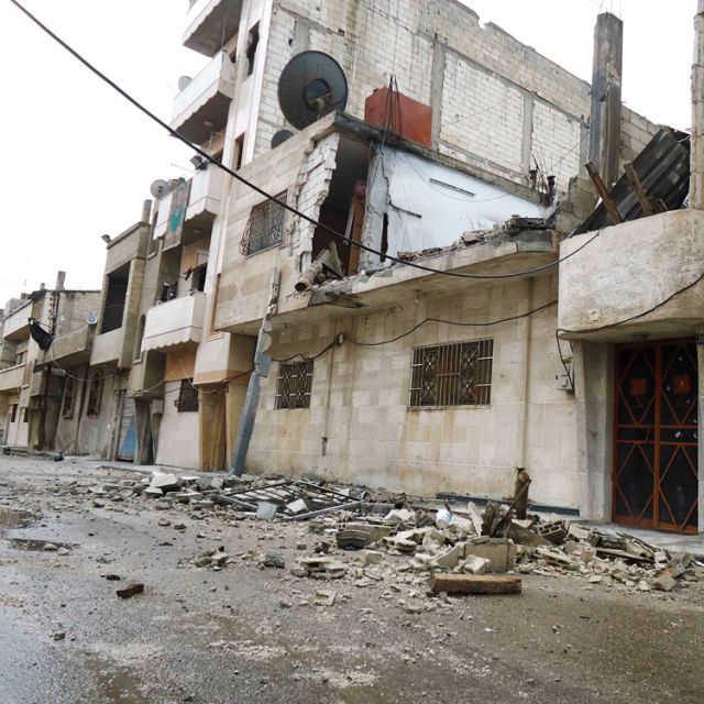 Nuncio to Syria says priests in Homs choose to remain despite violence 
