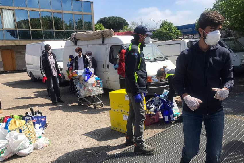 Fears grow for health of refugees at a Rome settlement