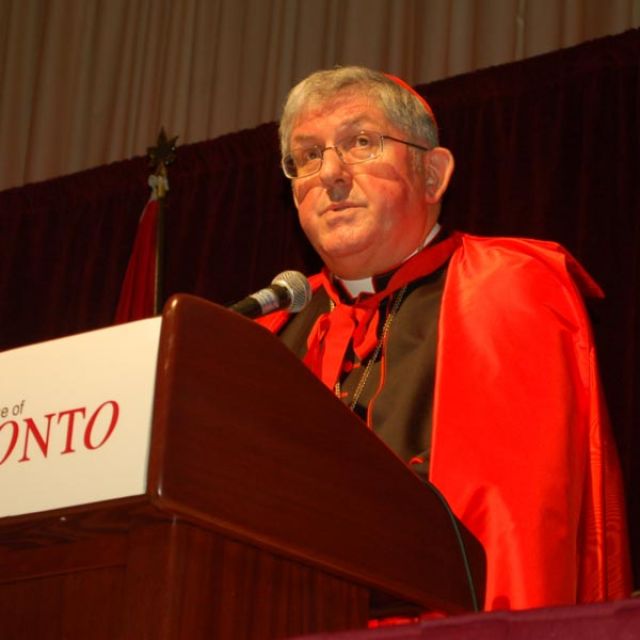 Cardinal Collins defends the rights of Catholic Education 