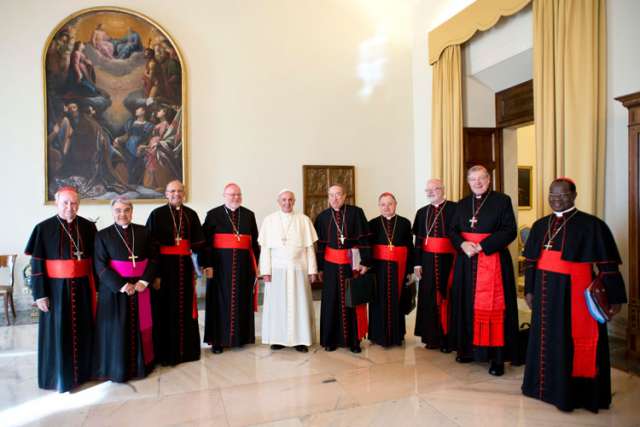 Pope Francis' advisers start first draft toward document overhauling Vatican