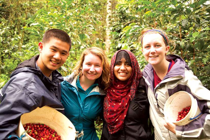 St. Jerome’s students learn the value of a coffee bean