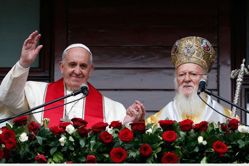 Catholic, Orthodox must show each other mercy, Pope says