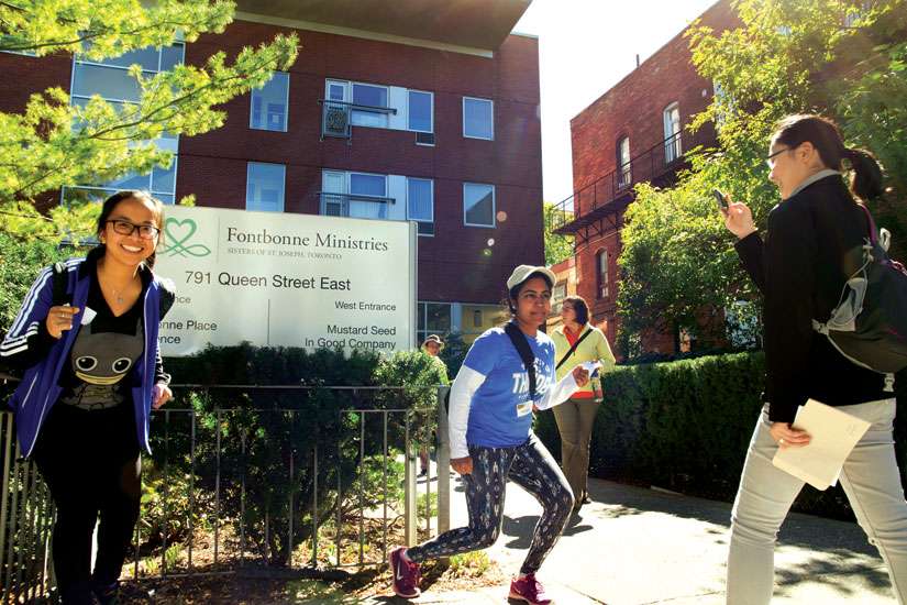 Sisters of St. Joseph take young adults on Amazing Race