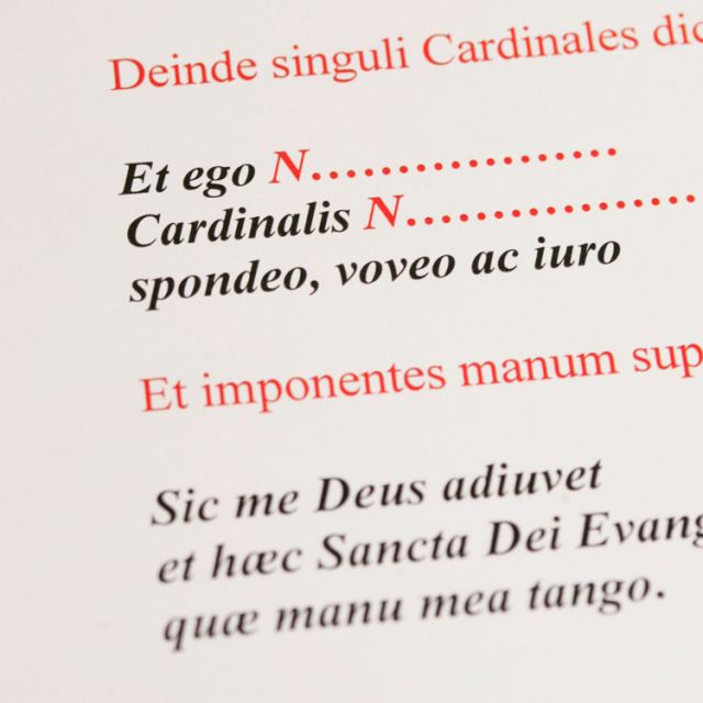 Canonist explains 'rigid, highly formal' rules for electing pope 