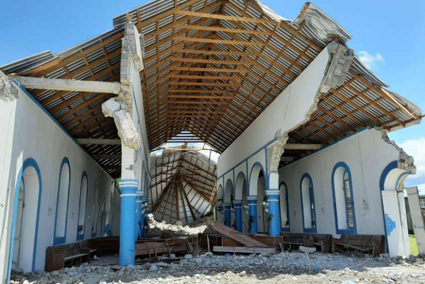Priest killed, one missing as church assesses damage from Haiti quake